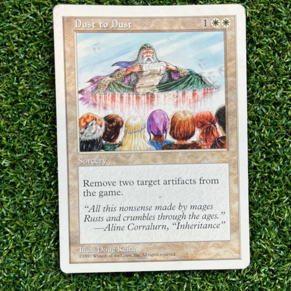 MTG Dust to Dust Tempest 1997 Uncommon Vintage Magic The Gathering